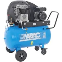 Abac SILENT A29B 90 CM2 - Schallgedämpfter einphasiger riemengetriebener elektrischer Luftkompressor - 2 PS Motor - 90 l