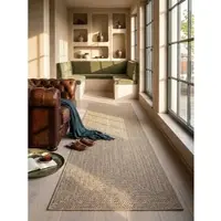 KADIMA DESIGN Läufer Pflegeleicht Natur 80x250 cm - CORDEV