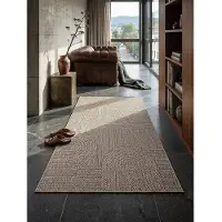 KADIMA DESIGN Läufer Pflegeleicht Natur 80x150 cm - CORDEV