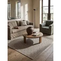 KADIMA DESIGN Flachgewebe-Teppich Pflegeleicht Natur 200x290 cm - CORDEV Kadima