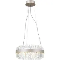ITALUX LED-Hängelampe 36W HORNA PND-34386-1-CH-CL