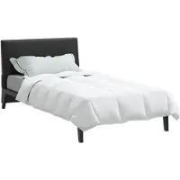 vidaXL Winterbettdecke 155 x 220 cm Winter Feder Weiß Atmungsaktiv
