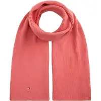 Tommy Hilfiger Strickschal "TH FLAG KNIT SCARF" mit Wolle und Hilfiger Flag