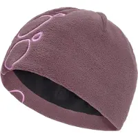Jack Wolfskin Beanie "VERTIGO PAW BEANIE K" Kinder-Fleecebeanie, warm, Pfotenmotiv
