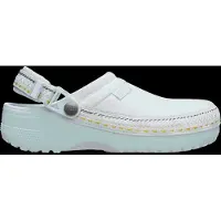 Crocs - Classic Crafted Vegan Suede Stitch - Sandalen Gr M5 / W7 grau