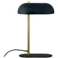 Dyberg Larsen Schreibtischlampe Arch Mini, schwarz, für Wohn- / Esszimmer, Metall, Skandinavisch, Tischlampe