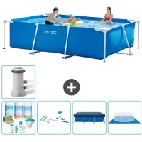 Intex Rechteckiger Frame Pool - 300x200x75 cm - 6-teilig S20046