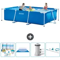 Intex Rechteckiger Frame Pool - 300x200x75 cm - 5-teilig S20837