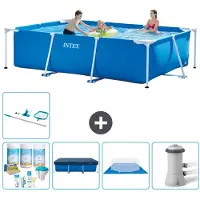 Intex Rechteckiger Frame Pool - 300x200x75 cm - 6-teilig S21123