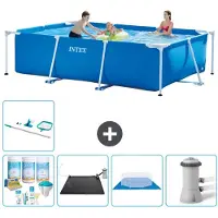 Intex Rechteckiger Frame Pool - 300x200x75 cm - 6-teilig S20833