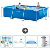 Intex Rechteckiger Frame Pool - 300x200x75 cm - 5-teilig S20838