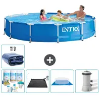Intex Frame Pool Rund - 366x76 cm - 6-teilig S20440