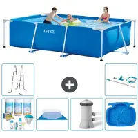 Intex Rechteckiger Frame Pool - 300x200x75 cm - 7-teilig S20841