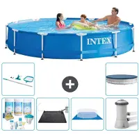 Intex Frame Pool Rund - 366x76 cm - 7-teilig S20427