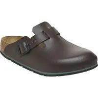 Birkenstock Boston Pro LE SL 2.0 Clog Java nach EN ISO 20347:2022 SR braun Größe 38
