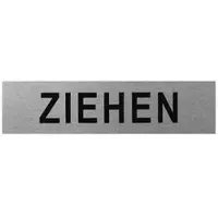 Pro Plus ProPlus Hinweisschild SF972084, Aluminium, 16 x 4 cm, Ziehen