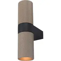 Artdelight Wandfleckstruktur Grana Champagner mit Schwarz