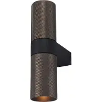 Artdelight Wandfleckstruktur Grana Braun mit Schwarz