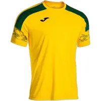 Joma Championship Viii Kurzarm-t-shirt Gelb 7-8 Years Jungen Gelb 7-8 Years