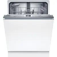 Bosch Serie 4 SMV4EBX03D, Voll integriert, Standardgröße (60 cm), Edelstahl, Tasten, 1,75 m, 1,65 m