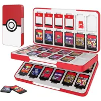 MoKo Spiel Aufbewahrungsbox Kompatibel mit Nintendo Switch/OLED/Lite