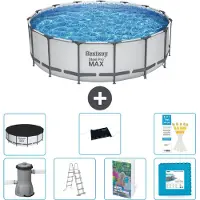 Bestway Steel Pro MAX Rund - 488x122 cm - 6-teilig S621
