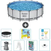 Bestway Steel Pro MAX Rund - 488x122 cm - 6-teilig S526