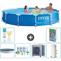 Intex Frame Pool Rund - 366x76 cm - 5-teilig S90