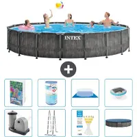 Intex Prism Frame Pool Rund - 549x122 cm - 7-teilig S622