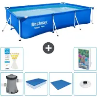 Bestway Steel Pro Rechteckig - 300x201x66 cm - 5-teilig S248