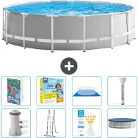 Intex Prism Frame Pool Rund - 457x122 cm - 7-teilig S532