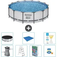 Bestway Steel Pro MAX Rund - 427x122 cm - 6-teilig S568
