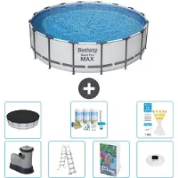 Bestway Steel Pro MAX Rund - 488x122 cm - 6-teilig S576