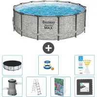 Bestway Steel Pro MAX Rund - 427x122 cm - 6-teilig S525
