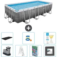Bestway Power Steel Rechteckig - 549x274x122 cm - 6-teilig S525
