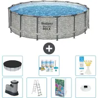 Bestway Steel Pro MAX Rund - 488x122 cm - 6-teilig S576