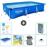 Bestway Steel Pro Rechteckig - 300x201x66 cm - 5-teilig S4