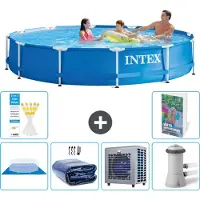 Intex Frame Pool Rund - 366x76 cm - 5-teilig S124
