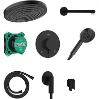 Hansgrohe Pulsify S Doucheset Mat Zwart