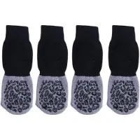 OEM Antislip Hundehosen mit verstellbarem Band für Fußschutz, ideal für Innen und Außen, Größe M