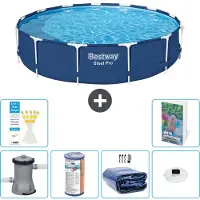Bestway Steel Pro Rund - 396x84 cm - 5-teilig S275
