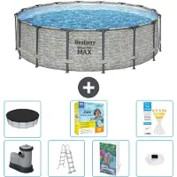 Bestway Steel Pro MAX Rund - 488x122 cm - 6-teilig S526