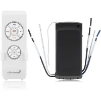 ANTCOOL Deckenventilator-Licht-Fernbedienungs-Kit und zeitgesteuerte drahtlose Fernbedienung für Zuhause/Büro/Hotel/Club/Restaurant/Showroom (englische Version)