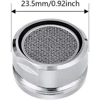 OEM Wasser-Spar-Mesh-Tap-Hohe-Kränzeleinstellung - Küche Badezimmer Dusche - Silber.