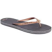 Hv Polo Slipper Jadore navy rosegold, Größe:38
