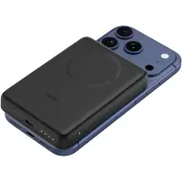 Belkin BPD018HQBK, 10000 mAh, Kabelloses Aufladen, 30 W, Schwarz