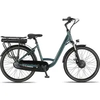 Altec Elektrische stadträder Diamond 26 Zoll 44 cm Damen 7G Hydraulisch Scheibenbremse Blaugrün