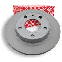 FEBI BILSTEIN Bremsscheibe 23570 Hinterachse voll 245mm für SEAT AUDI
