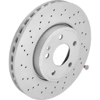 Ate Bremsscheibe 24012802621 Gelocht 295mm 28mm für MERCEDES-BENZ