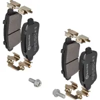 Brembo Bremsbelagsatz, Scheibenbremse p68041 für RENAULT